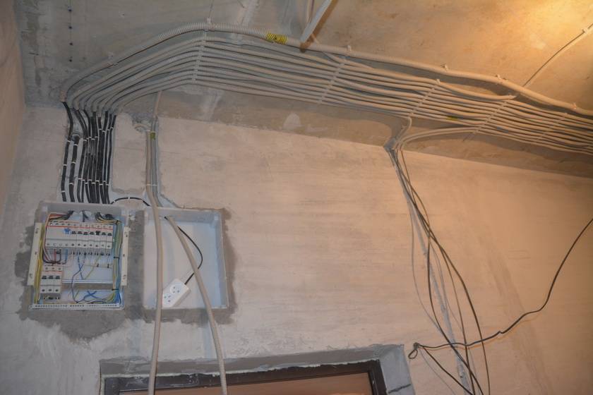 Электрика в трёхкомнатной квартире